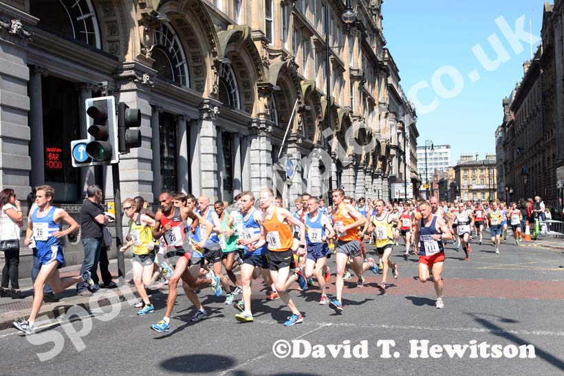 Start of the Blaydon Races, June 9th.